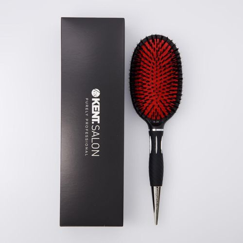 Schwarze Styling Haarbürste