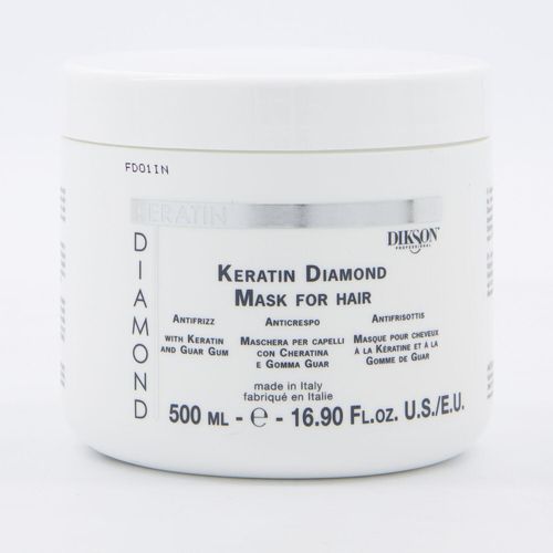 Diamond Haarmaske mit Keratin und Guarkernmehl 500ml