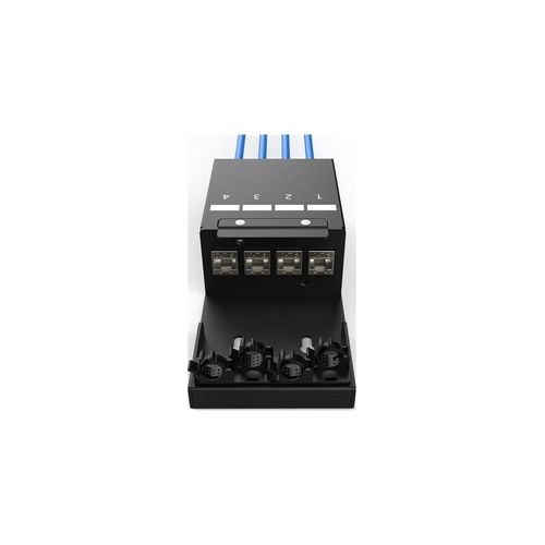 DIGITUS consolidation point box - keystone modules with intelligent cable manager