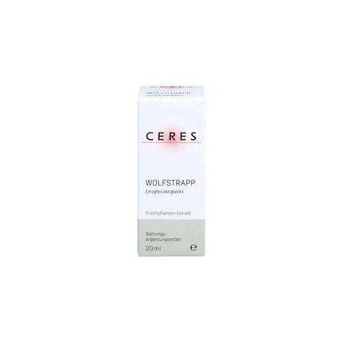 Ceres Wolfstrapp Lycopus Europaeus Extrakt 20 ML