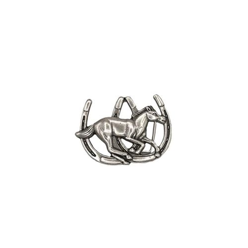 Gürtelschnalle RETTUNGSRING GÜRTEL, Damen, silber, Gürtel