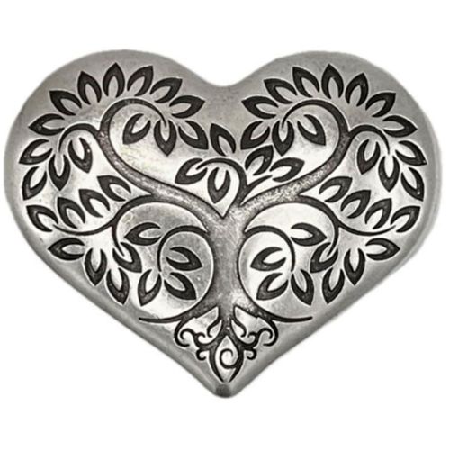 Gürtelschnalle RETTUNGSRING GÜRTEL, Damen, silber, Gürtel