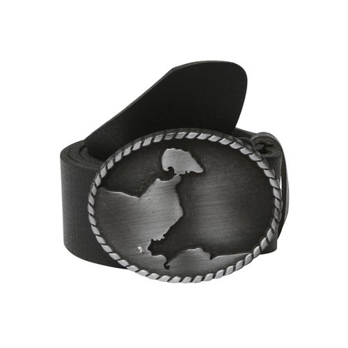 Koppelgürtel RETTUNGSRING GÜRTEL, Damen, Gr. 105, schwarz, Leder, unifarben, Gürtel