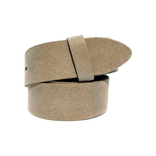 Gürtelriemen RETTUNGSRING GÜRTEL, Damen, Gr. 105, grau (taupe), Leder, Gürtel