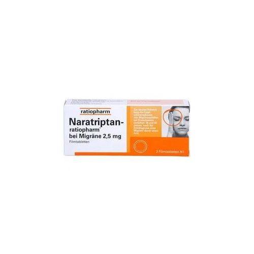 Naratriptan-Ratiopharm bei Migräne 2 ST