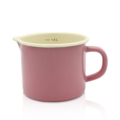 Em. Milchtopf rosa, Ø 12 cm, Inh. 1 l