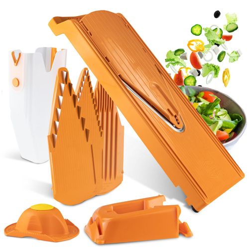 Börner V3 V-Hobel Profi Set, Gurkenhobel Gemüsehobel Gemüseschneider Pommesschneider