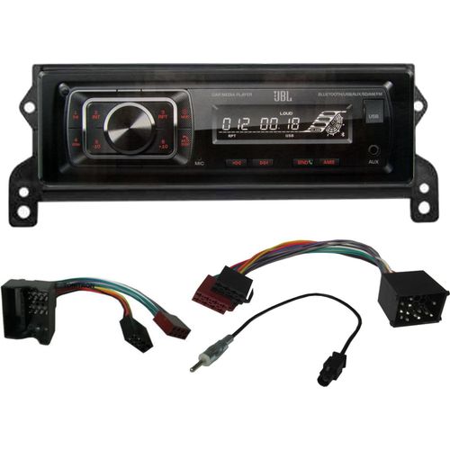 JBL Bluetooth USB Aux In SD Karten Radio passend für BMW Mini ab Baujahr 2001 bis 2008