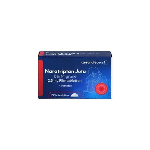 Naratriptan Juta bei Migräne 2.5mg Filmtabletten 2 ST