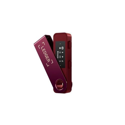 Ledger Nano S Plus Crimson Magenta Crypto Hardware Wallet
