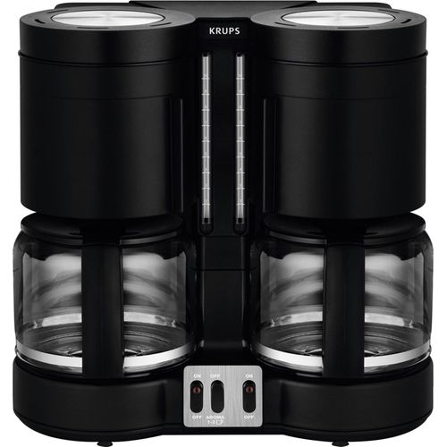 KRUPS Duothek Plus Filterkaffeemaschine mit 2 Brühsystemen für Kaffee und Tee