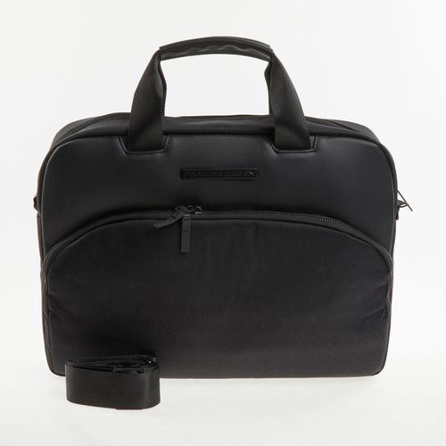Schwarze Voyager Laptoptasche