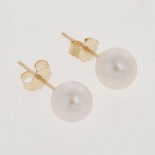 Ohrstecker aus 585er Gold mit Perlen