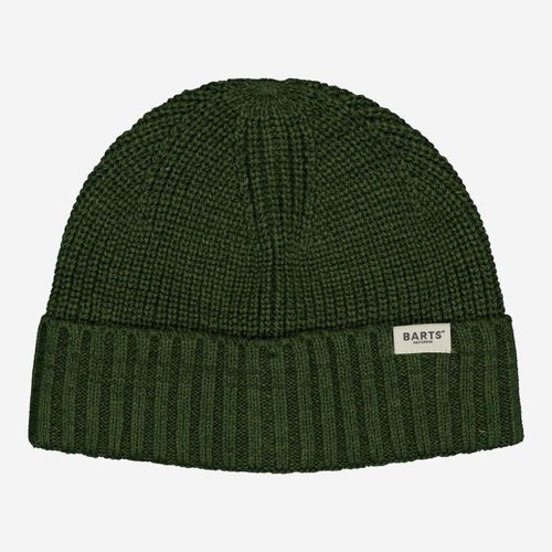 Grüne Mütze mit Logo