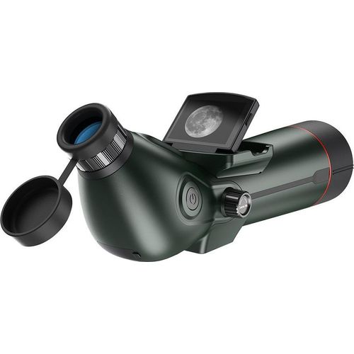 INF Digitales Astronomisches Teleskop mit Dual-Screen, 350x Zoom, 4K Video Image