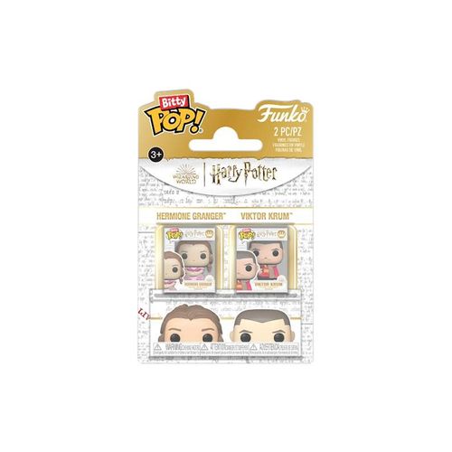 Funko! - Bitty POP 2PK HP Hermione & Krum - Figur