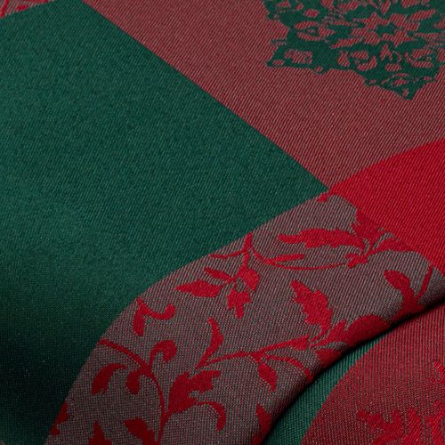 Jacquard "Weihnachts-Patch", rot-color
