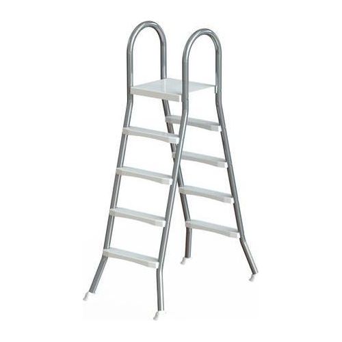 Azuro De Luxe Edelstahlleiter „A“ für Poolhöhe bis 1,40 m