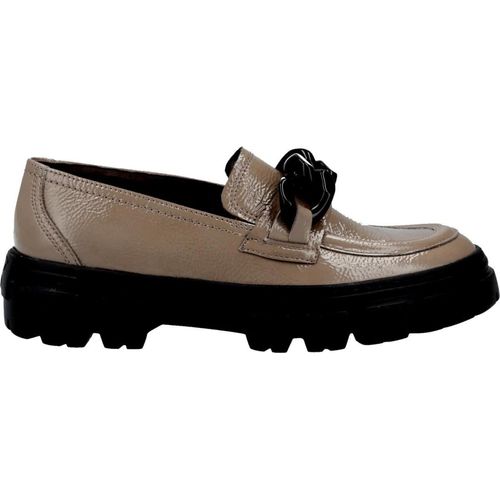 NEU Paul Green Damen Slipper in Rehbraun aus Knautsch