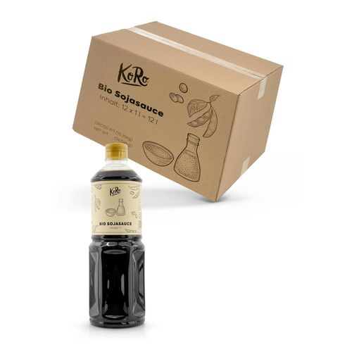 KoRo | Sojasauce 12 x 1 L