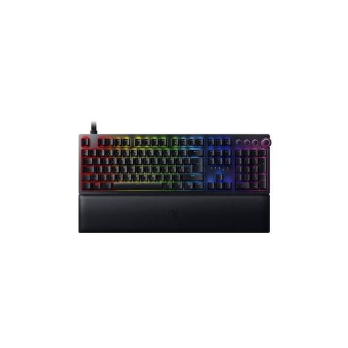 Razer Huntsman V2 Optical Purple - US - Gaming Tastaturen - Englisch (US) - Schwarz