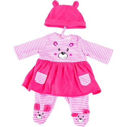 Puppenkleidung BAYER "Kleid/Hose 46 cm", pink (pink, rosa), Puppenkleidung, Kinder
