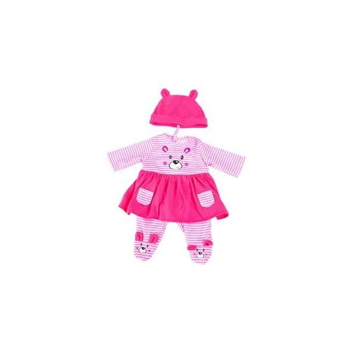 Puppenkleidung BAYER "Kleid/Hose 38 cm", pink (pink, rosa), Puppenkleidung, Kinder