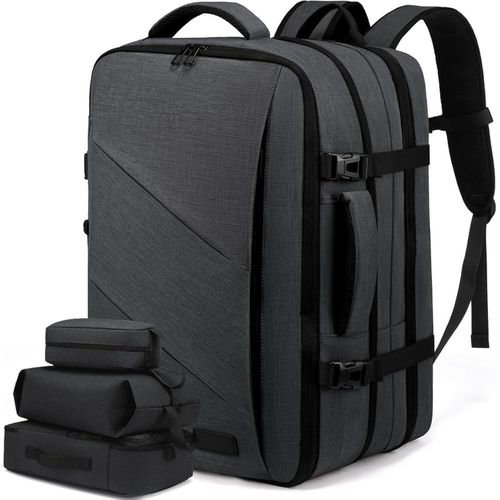 LOVEVOOK Rucksack Handgepäck 30L Grau 15,6 Zoll