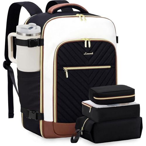 Handgepäck Rucksack 40L Damen Laptop Reisetasche Wasserdicht