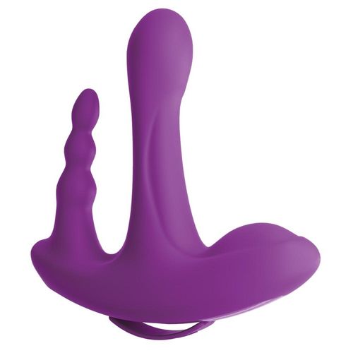 Vibrator „rock n’ ride“, Dreifach-Stimulation