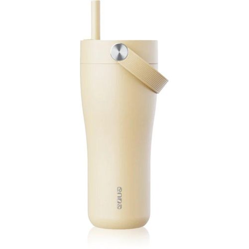 Equa Carry Cup roestvrijstalen beker thermo Butter 600 ml