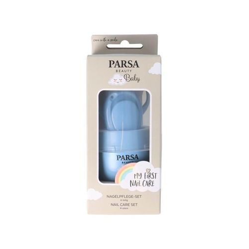 Parsa Baby 6-teiliges Nagelpflegeset, Neugeborene - Blau