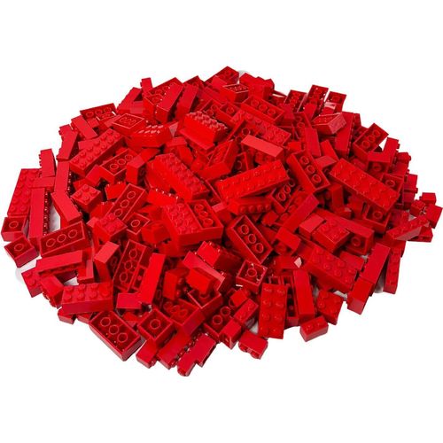 LEGO® Steine Hochsteine Rot NEU! Menge 500x – Jede Mischung individuell zusammengestellt