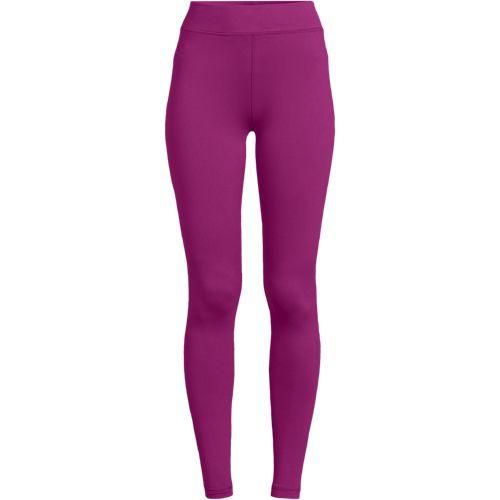 Lange Stretch-THERMASKIN-Unterhose, Damen,  Pink, Elasthan/Polyester-Mischung, by Lands' End