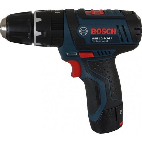 Bosch GSB 10,8 - 2-LI Professional 2 x 2,0 Ah mit L-Boxx