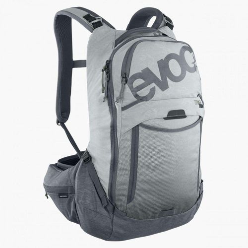 evoc Trail Pro 16L Protektorrucksack, Farbe:Stone/Carbon Grey, Größe:S/M