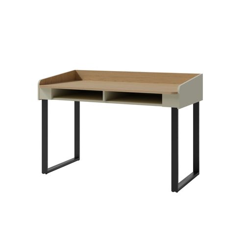 KINDERSCHREIBTISCH ALBI 10 125/64,5/83 in Eukalyptus / Baltic Düne Eiche