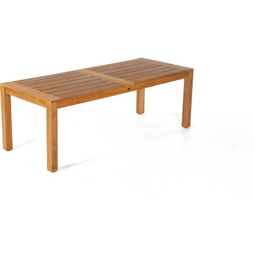 Sonnenpartner Milton Keynes Gartentisch Holztisch Esstisch 220/90x76 cm Teakholz
