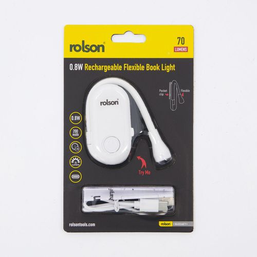 Weiße flexible Leselampe