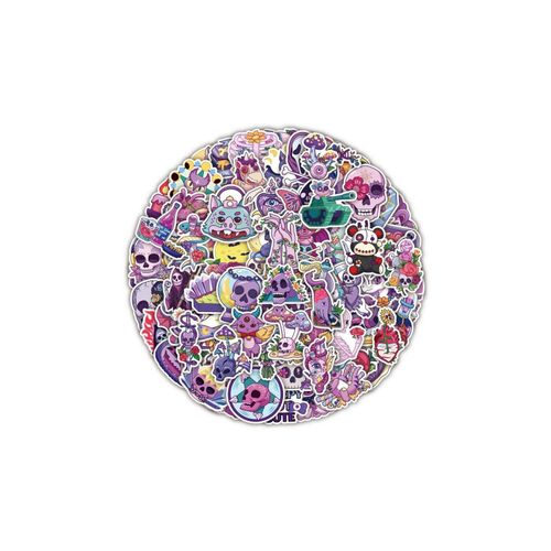 Aufkleber - Halloween - 100 Stk