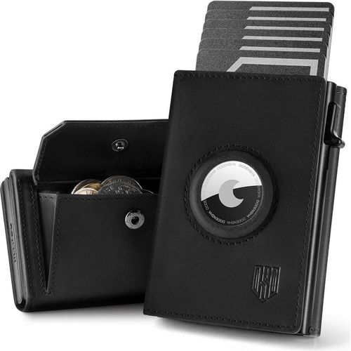 DODENSHA Airtag Wallet Herren XL Münzfach RFID Schutz