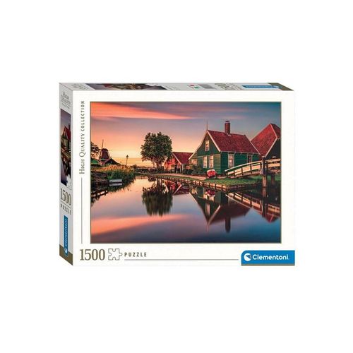 Clementoni Jigsaw Puzzle Zaanse Schans 1500 pcs. Boden