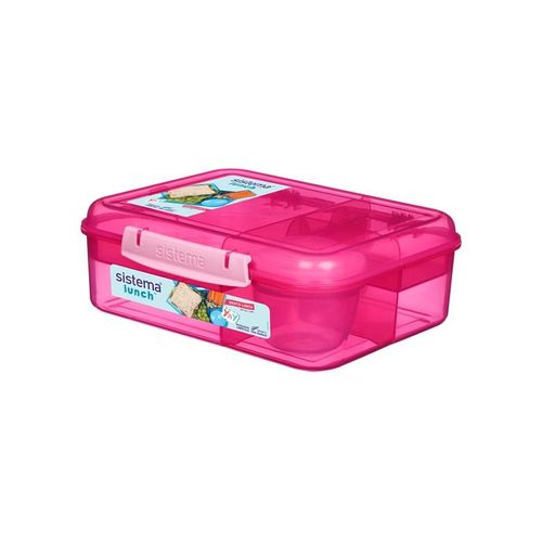 Sistema 1.65L Bento Lunch Pink