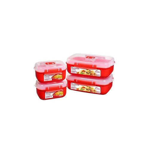Sistema Microwave Heat and Eat 4 pack