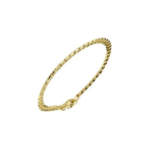 Goldarmband JOBO, gold (gelbgold 333), Armbänder, Damen, 19cm, Gelbgold 333, Goldarmband, Panzerarmband 333 Gold 19 cm