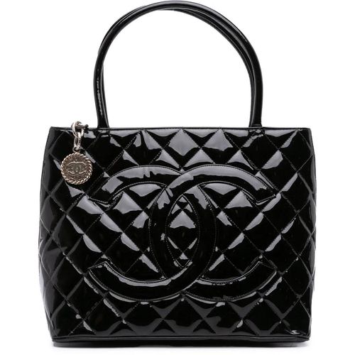 Chanel Shopper - Patent Medallion Tote - Gr. unisize - in Schwarz - für Damen Image