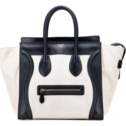 Celine Shopper - Mini Canvas Tricolor Luggage Tote - Gr. unisize - in Braun - für Damen Image