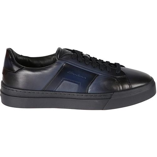 Santoni Low-Top Sneaker - Dbs24 Sneakers Blue - Gr. UK_10 - in Blau - für Damen Image
