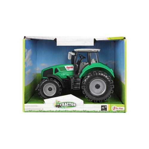 Toi-Toys - Tractor with Friction Green 19cm