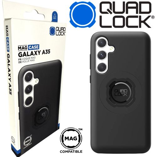 QUAD LOCK MAG Case Handy Schutz Hülle Halter passend für Galaxy A35